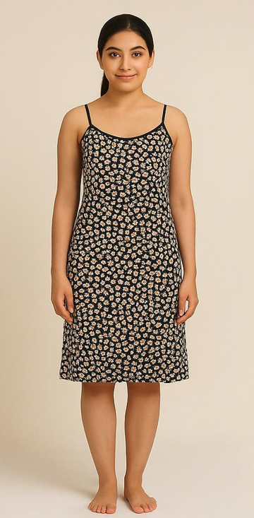 Pack of 2: Slip Dress- Knee Length