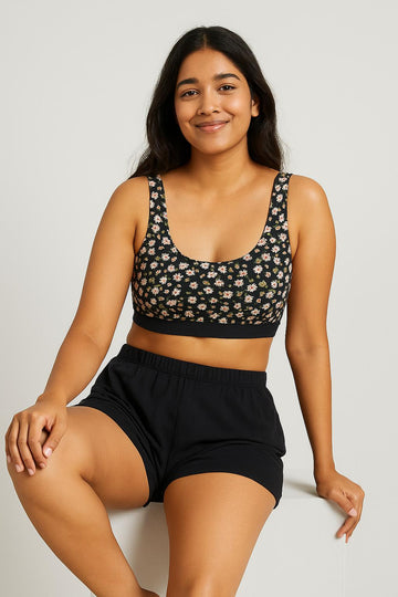 Pack of 2: Scoop-Neck Lounge Bralette