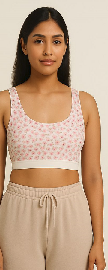 Pack of 2: Garden Party Mischief Scoop-Neck Lounge Bralette