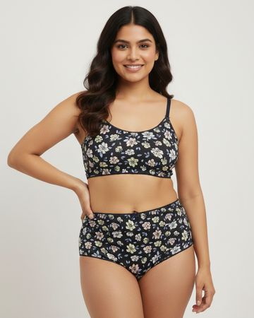 Midnight Floral Set