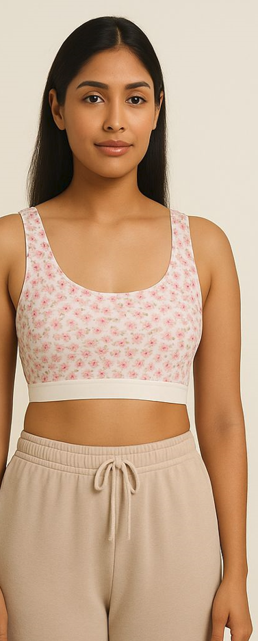 Pack of 2: Garden Party Mischief Scoop-Neck Lounge Bralette